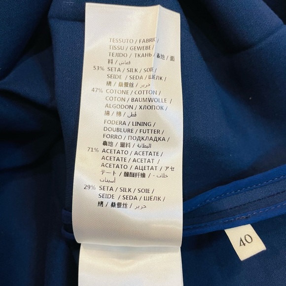 Gucci Ruffle Shift Dress with Pearl Buttons - Picture 11 of 12